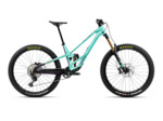 VTT tout suspendu RALLON 450 E10 Vert Aloha/Violet