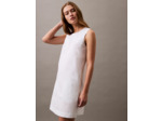 ROBE MINI SANS MANCHES EN POPLINE