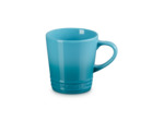 Mug V 330ml en céramique bleu caraïbe