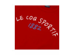 T-shirt Enfant TRICOLOR TEE SS N2 ENFANT PUR ROUGE Rouge