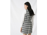 Robe sans manches façon tweed