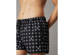 SHORT PRINTED SWIM SHORTS WITH DRAWSTRING  SHORT DE BAIN IMPRIMÉ AVEC CORDON DE SERRAGE