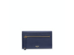 Romane de Lancel - Portefeuille slim rabat - Bleu Petrole