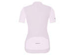 Maillot manches courtes Femme ENDURANCE Rose/Coton Blanc