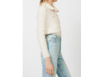 Cardigan en maille fantaisie et lurex