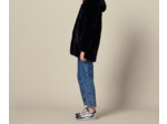 Manteau en fausse fourrure