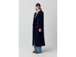 Manteau long droit