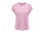 T-shirt Femme ONPFREI LIFE EMBR SS BAT LOOSE JRS TEE Rose