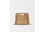 Sac M en cuir à franges