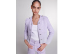 Cardigan court en maille sequins