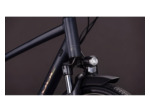 Vélo trekking TOURING ONE Noir/Chrome