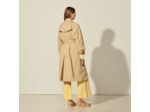 Trench en coton avec découpes