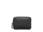 JIMMY CUIR LISSE / CUIR EMBOSSE - Pochette - Noir