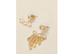 Boucles d'oreilles asymétriques
