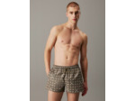 SHORT PRINTED SWIM SHORTS WITH DRAWSTRING  SHORT DE BAIN IMPRIMÉ AVEC CORDON DE SERRAGE