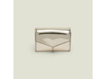 Porte-monnaie en cuir effet miroir
