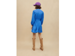 Robe courte à volants