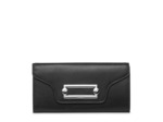 Clic de Lancel - Portefeuille slim rabat - Grand modèle - Noir