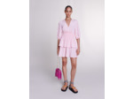 Robe courte à volants