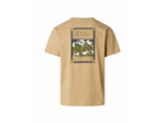 T-shirt Homme M NORTH FACES REGULAR SHORT SLEEVE TEE-G Beige