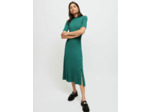 Robe en maille à côtes