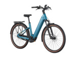 Vélo urbain/trekking électrique E-HORIZON TOUR 20 BELT WAVE Bleu