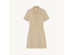 Robe courte en maille