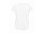 T-shirt Femme ONPAUB-MIE LIFE ON SS BAT JRS TEE Blanc