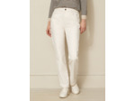 PANTALON DENIM DROIT ECRU