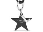 Stars de Lancel - Porte-clés chaine étoile - Noir