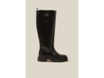 Bottes hautes cuir lisse