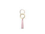 Charms de Lancel - Base porte-clés pompon personnalisable - Rose