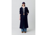 Manteau long droit