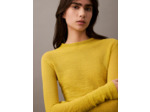HAUT EN TRICOT À MANCHES LONGUES TEXTURÉ