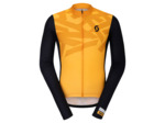 Maillot manches longues Homme RC ENDURANCE Orange Brillant/Noir