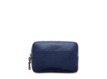 JIMMY CUIR LISSE / CUIR EMBOSSE - POCHETTE - Bleu Petrole