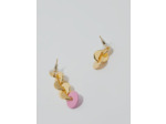 Boucles d'oreilles émaillées