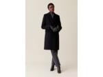 Manteau droit mi-long