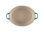 Cocotte ovale 31cm en fonte émaillée deep teal