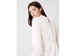 Robe blanche à broderies anglaises