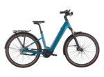 Vélo urbain/trekking électrique E-HORIZON TOUR 20 BELT WAVE Bleu