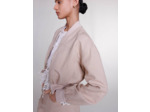 Blouson court en lin