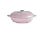 Faitout campagnard 30cm en fonte émaillée shell pink