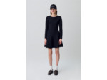 Robe maille patineuse