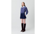 Short court denim brut