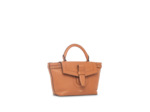 NEO CHARLIE CUIR GRAINE - Sac Porte Main - Camel