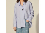 Chemise en coton rayée