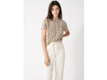 Chemise imprimée à manches courtes
