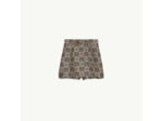 Short en tissu brocard