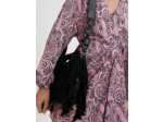 Robe asymétrique à imprimé Paisley